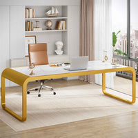 SEDETA 70.8 Inch Executive Computer Desk Modern Laptop Desk Study Writing Table for Home Office