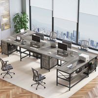 SEDETA® 63 Inch L Shaped Desk Convertible Long Home Office Desk