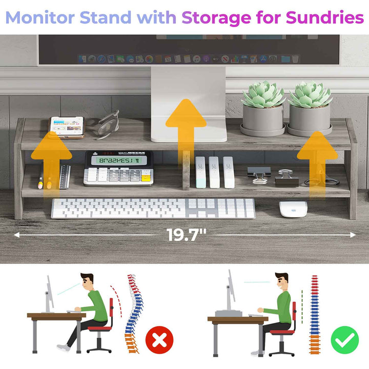 SEDETA 63 Inch L Shaped Convertible Computer Desk with Drawer