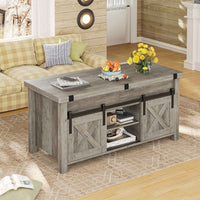 SEDETA Lift Top Coffee Table 4 in 1 Multi-Function Convertible Coffee Tables