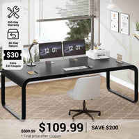 SEDETA® 63 Inch Modern Executive Computer Desk Large Office Desk Workstation